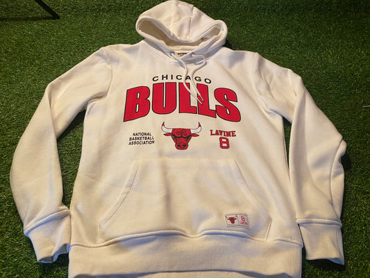 Chicago Bulls USA NBA Basketball Medium Mans Lavine no8 Licensed Hoody Hooded Top