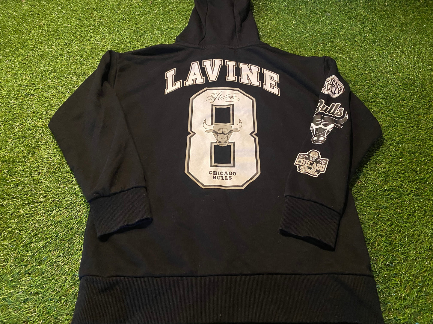 Chicago Bulls USA NBA Basketball Youths / Small Mans Lavine Signature Hoody Hooded Top