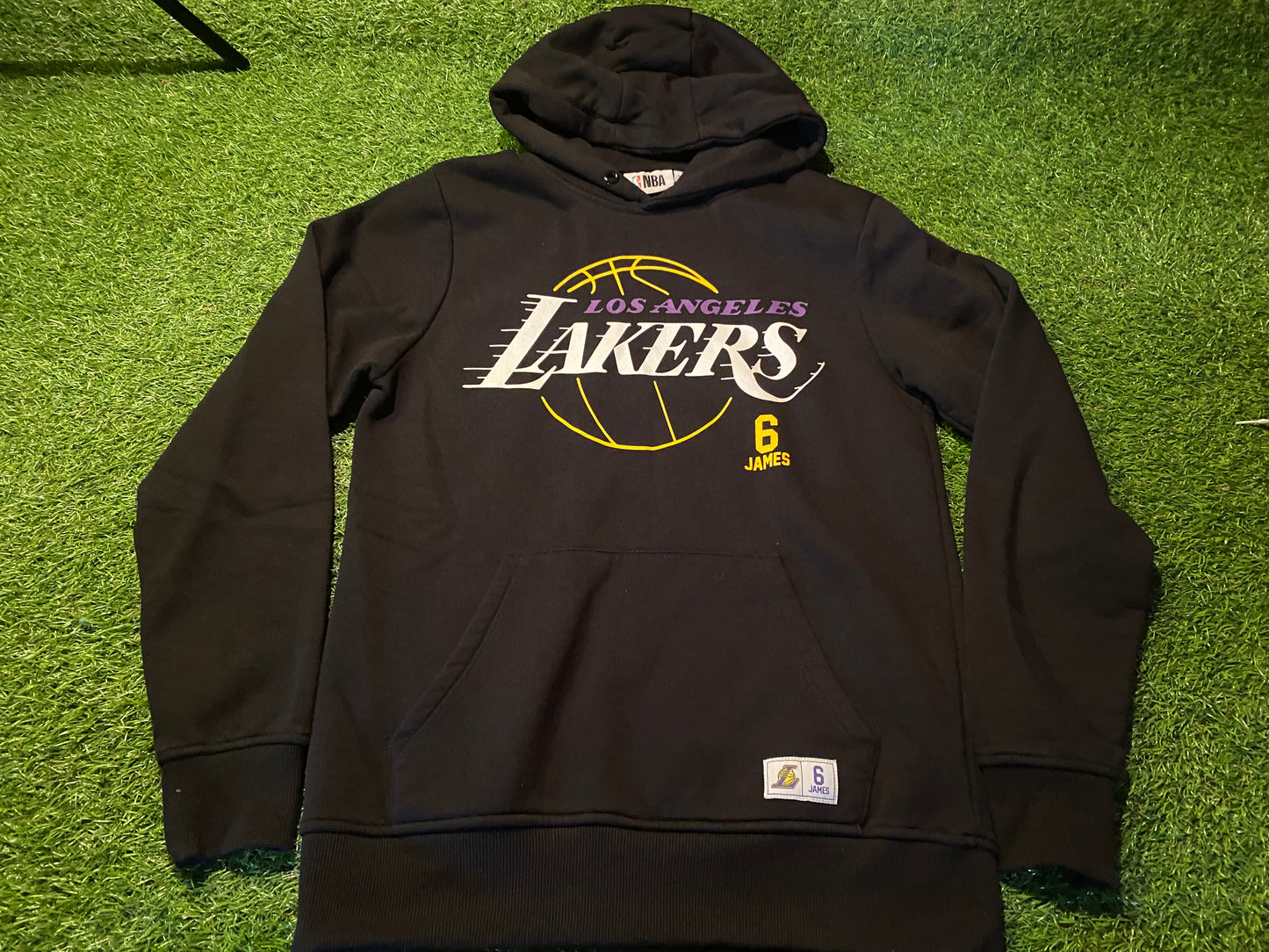 LA Lakers NBA USA Basketball Medium mans Licensed Hoody Hooded James no6 Top