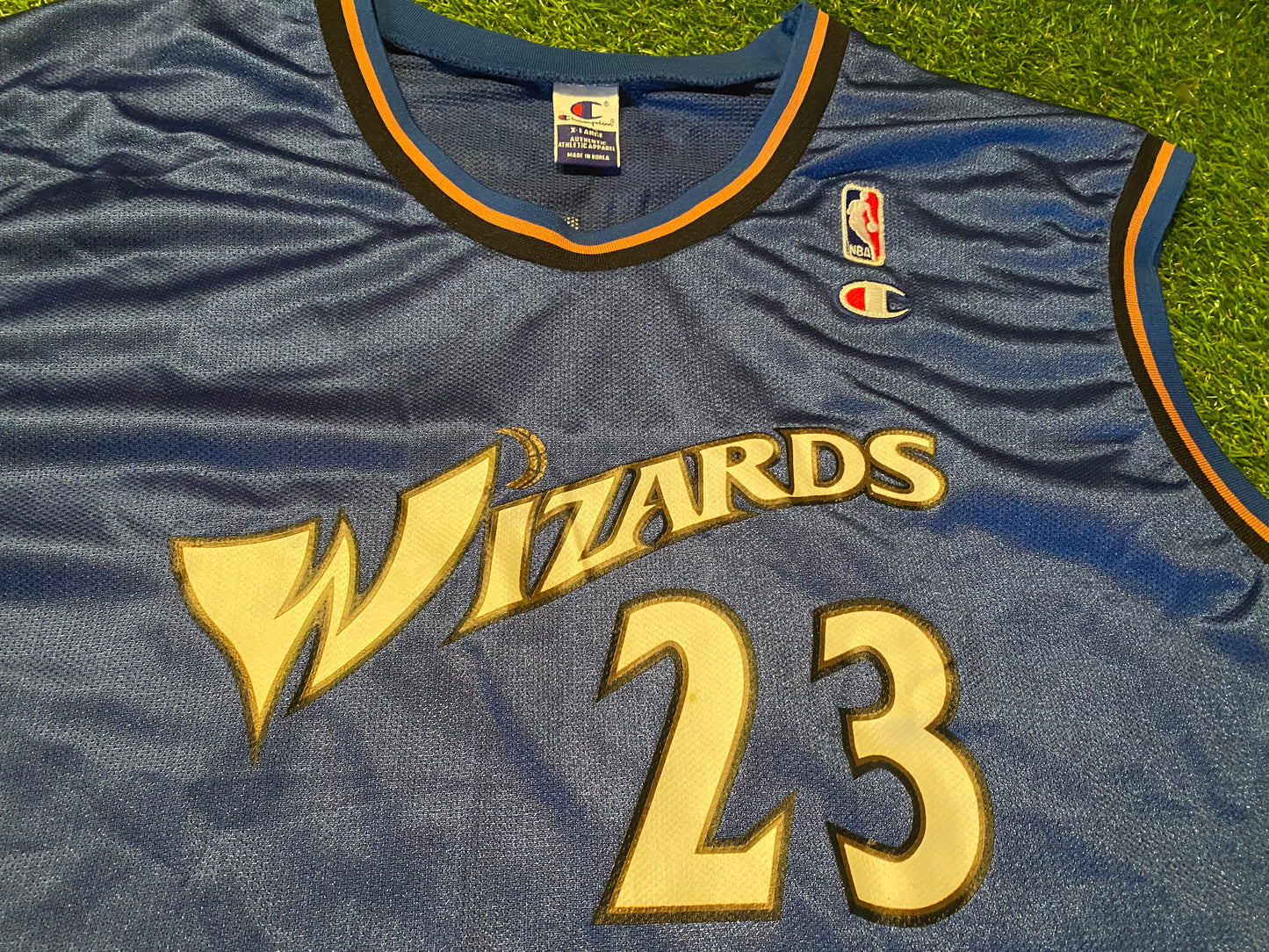 Washington Wizards USA NBA Basketball XL to XXL Mans Jordan no23 Champion Jersey