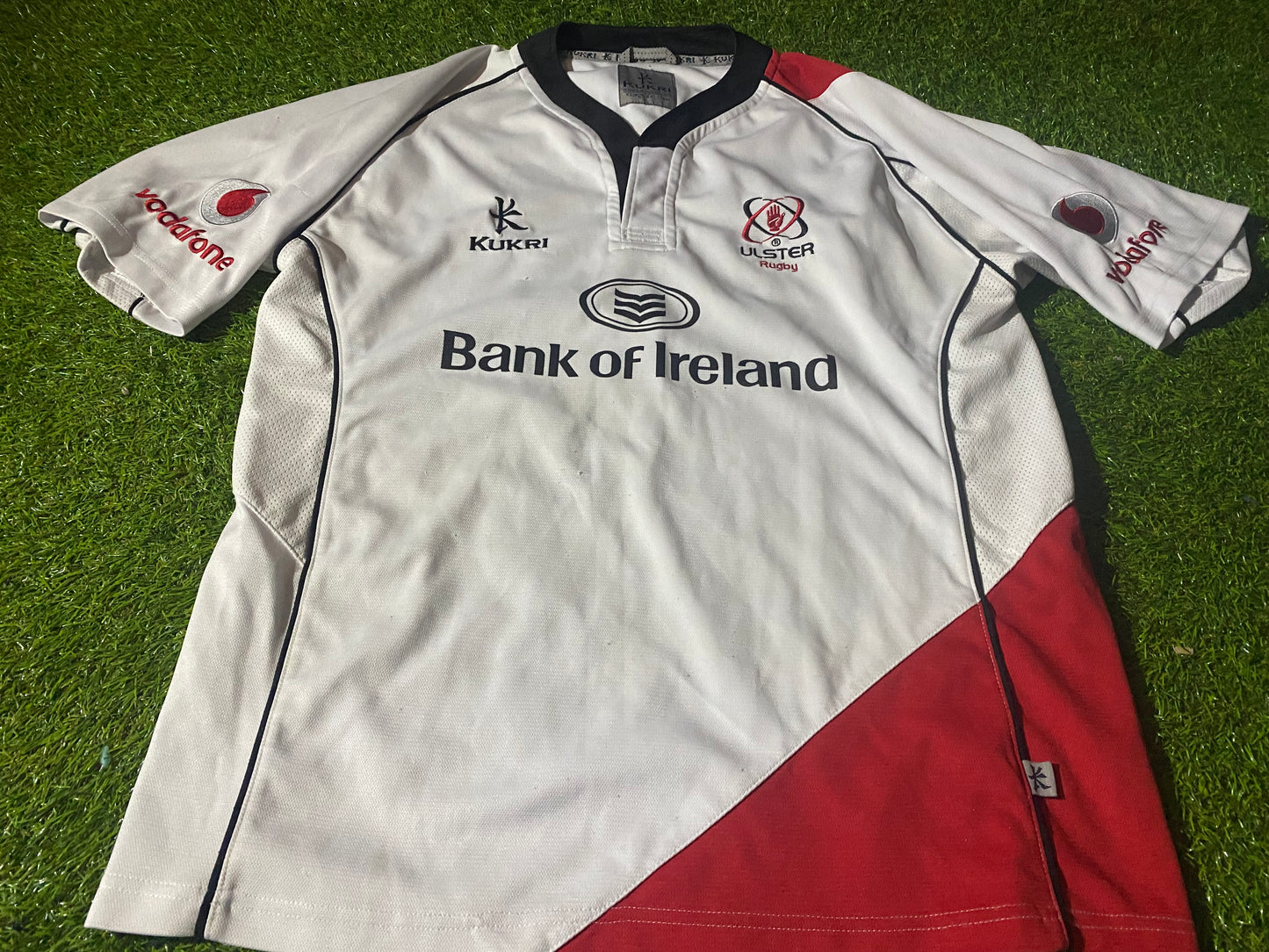 Ulster Northern Ireland Rugby Union Football XL Extra Large Mans Kukri Made Home Jersey