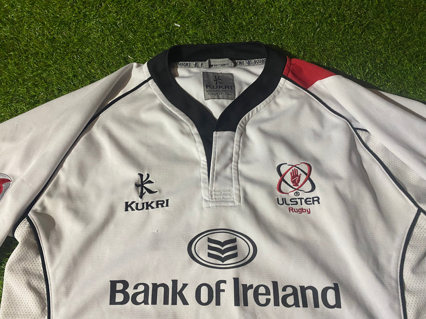 Ulster Northern Ireland Rugby Union Football XL Extra Large Mans Kukri Made Home Jersey