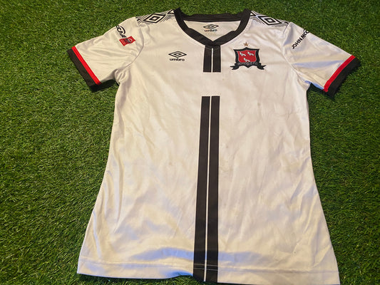 Dundalk FC Soccer Football Ireland Eire Irish Large Boys 10-12 Year Old Home Jersey