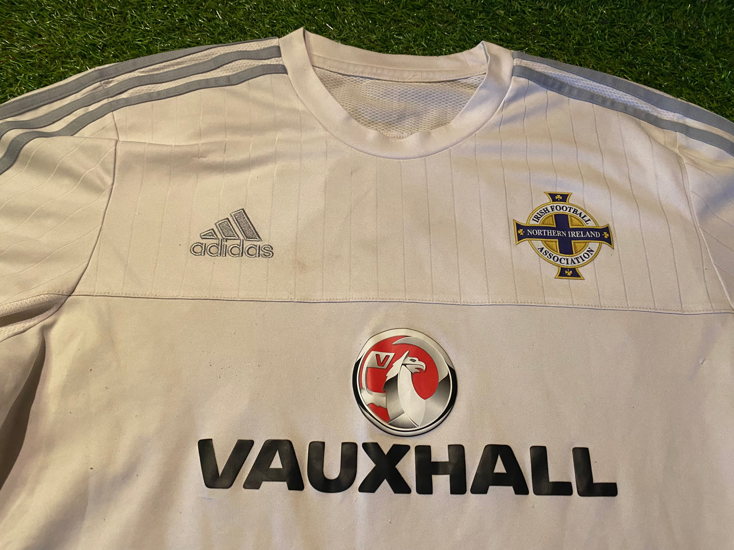 Northern Ireland Football Ulster Rare 2008 XL Extra Large Mans Adidas Lighter Jersey