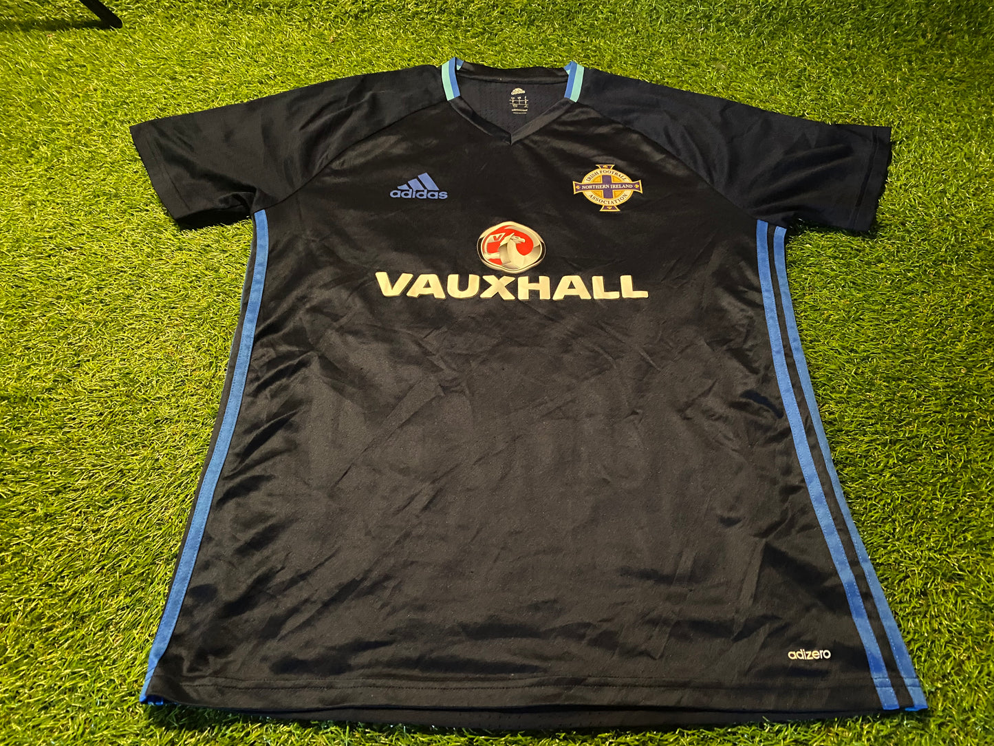 Northern Ireland Football Ulster GAWA Large Mans Adidas Lighter Training / Shirt / Jersey