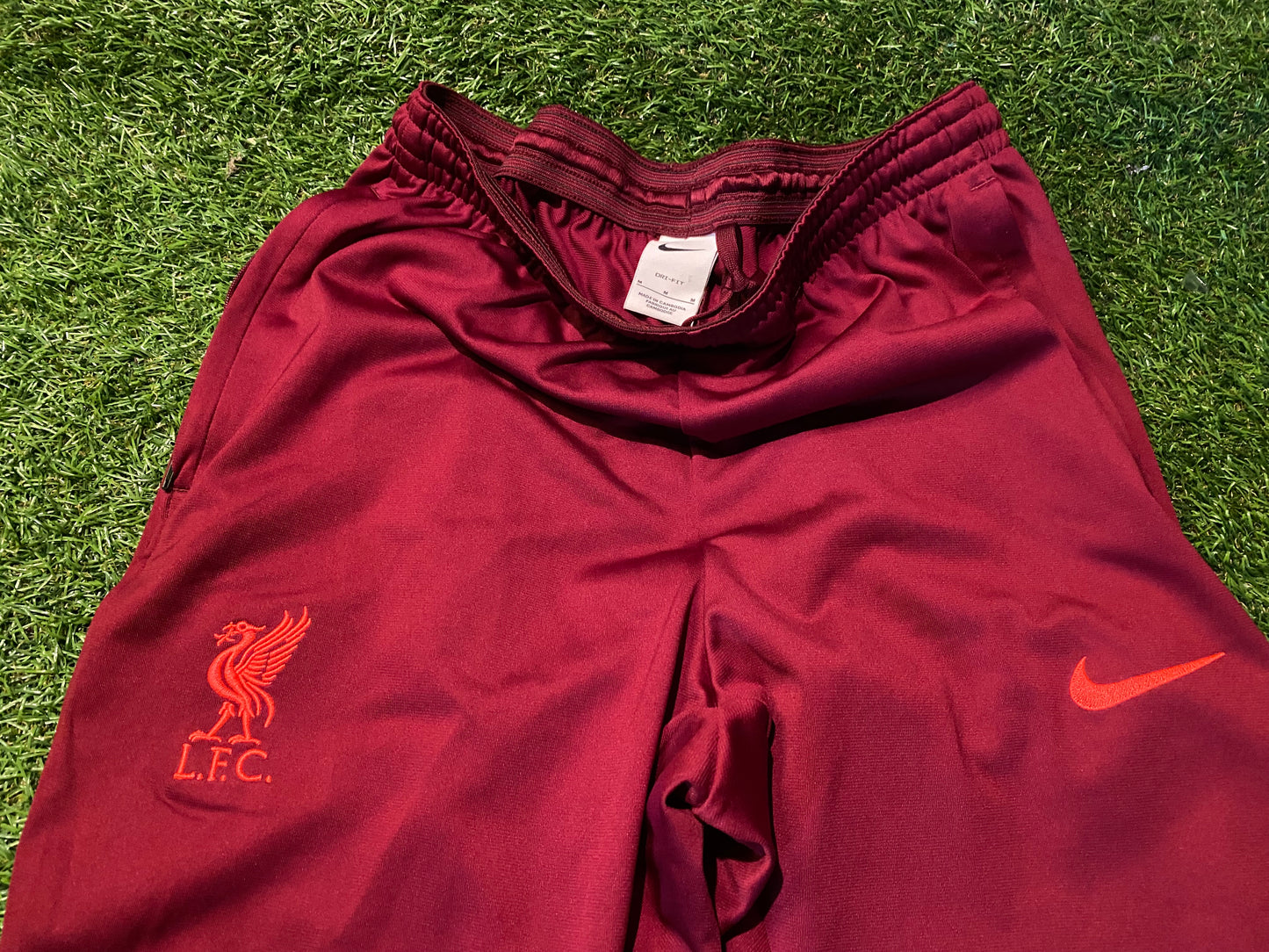 Liverpool FC England Football Medium Mans Tight Fit / Skinny Fit Elasticated Nike Bottoms