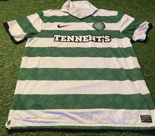 Celtic FC Scotland Soccer Football Large Mans Nike Made 2010 Home Jersey