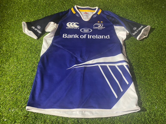 Leinster Eire Irish Rugby Union Football Medium Mans CCC Made Home Jersey