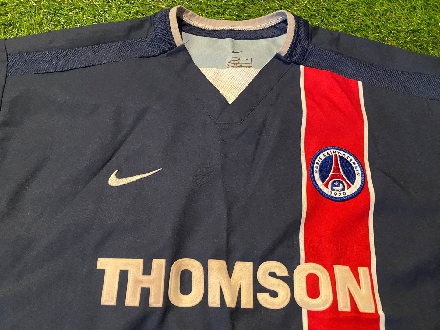 PSG Paris Saint Germain France Soccer Football Youths / XS Mans Vintage 2003 Nike Home Jersey