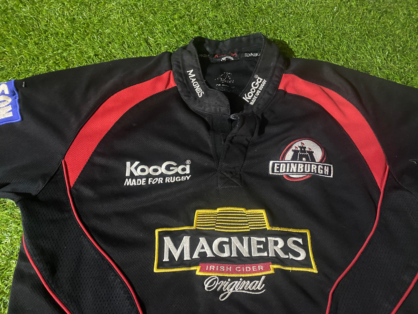 Edinburgh RFC Scotland Scottish Rugby Union Medium Mans Vintage Jersey