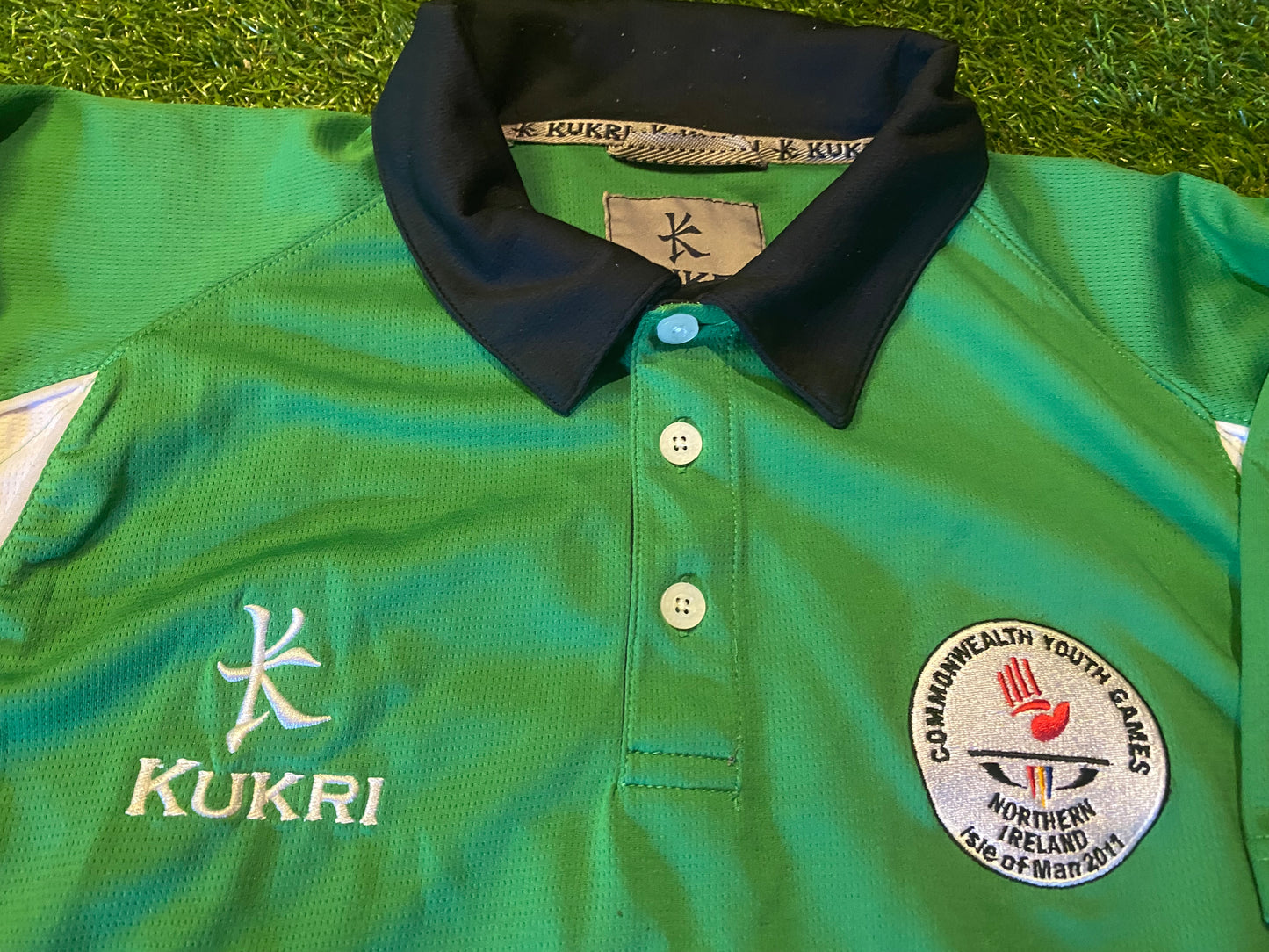 Northern Ireland Ulster Commonwealth Youth Games 2011 Medium Mans Kukri Polo Jersey