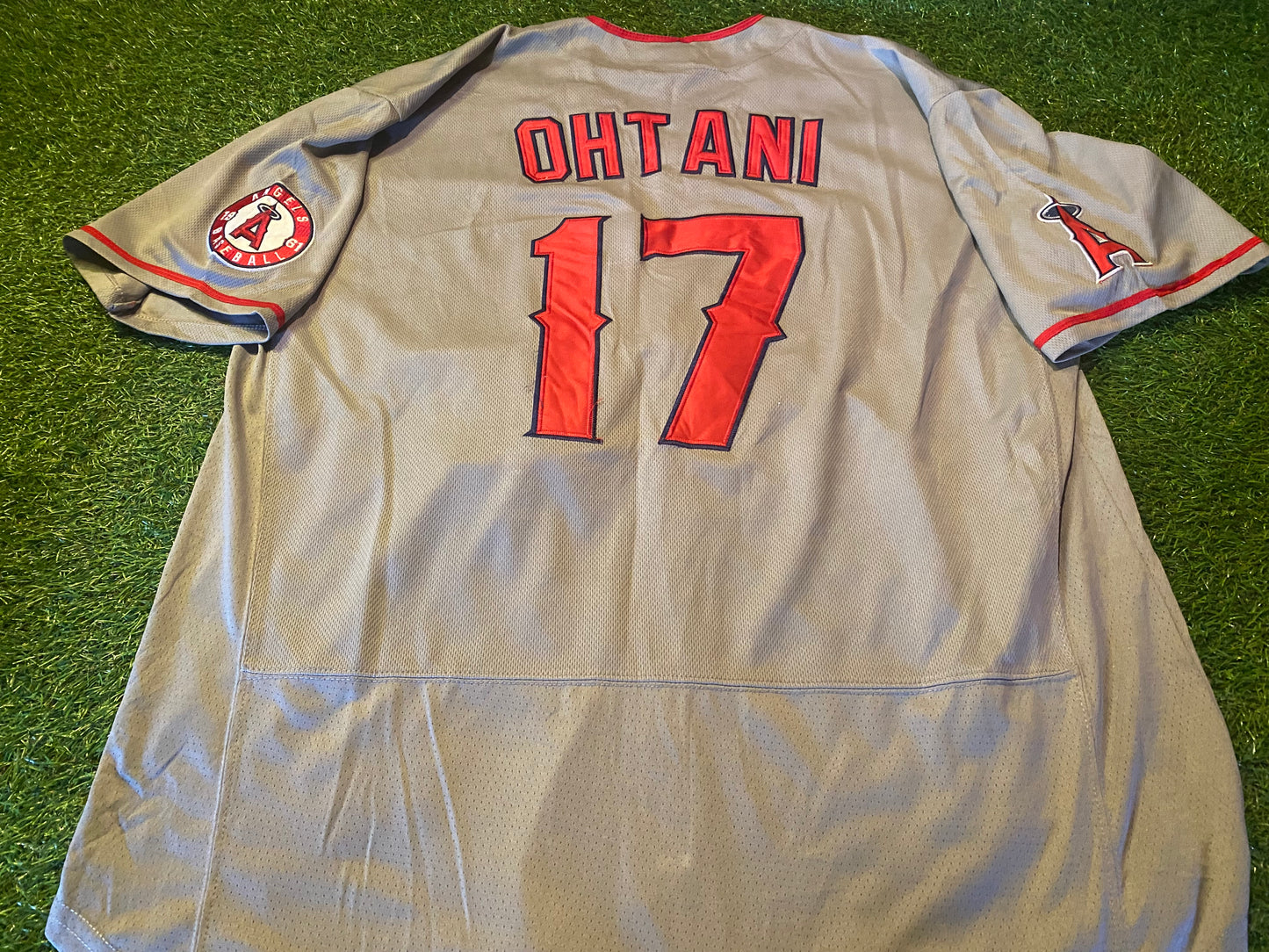 LA Los Angels of Anaheim USA MLB XL Extra Large Mans Nike Vintage Ohtani no17 Jersey