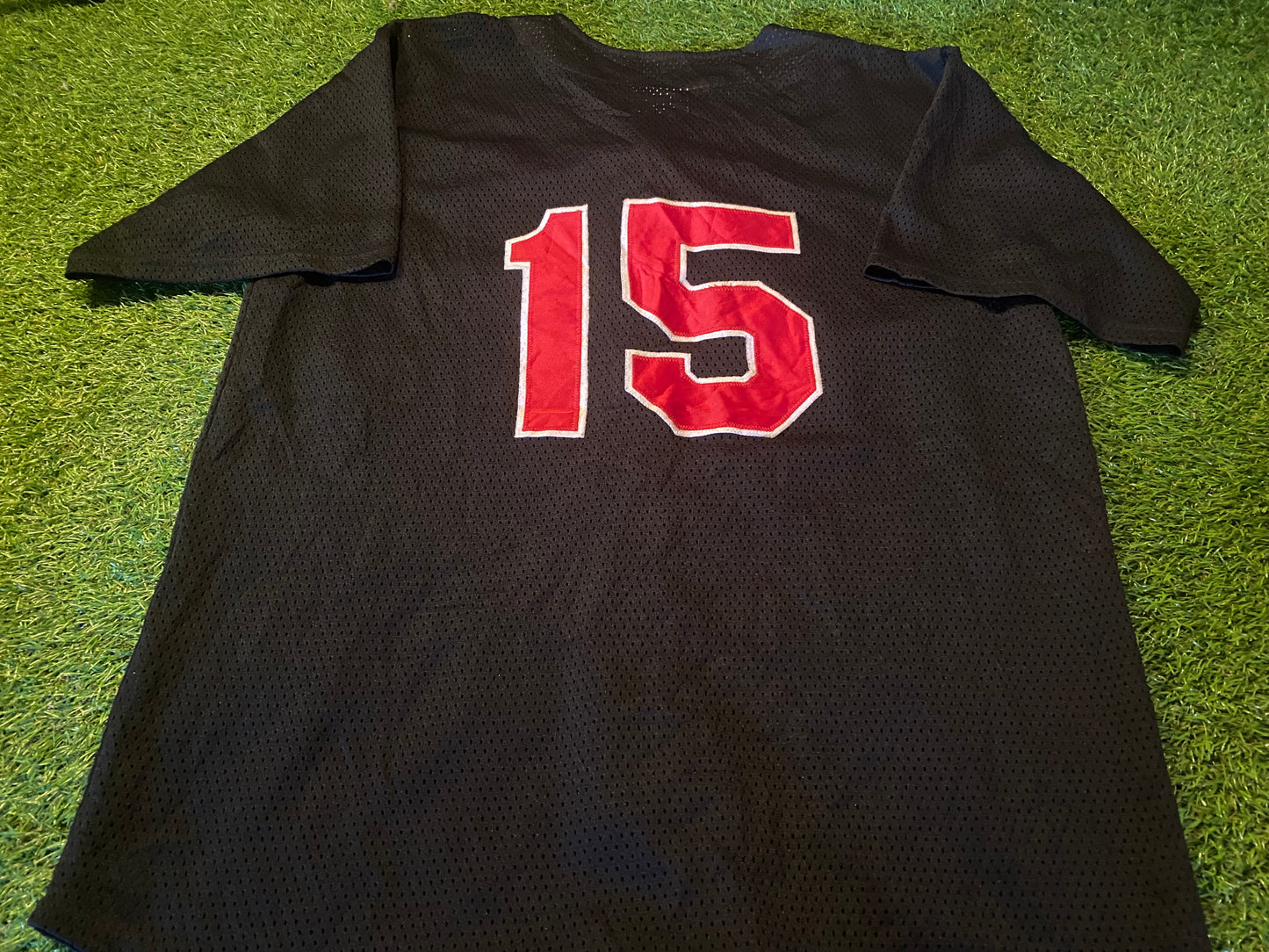 Cincinnati Reds USA MLB Baseball Rare Teamwork Made no15 Large Mans Jersey