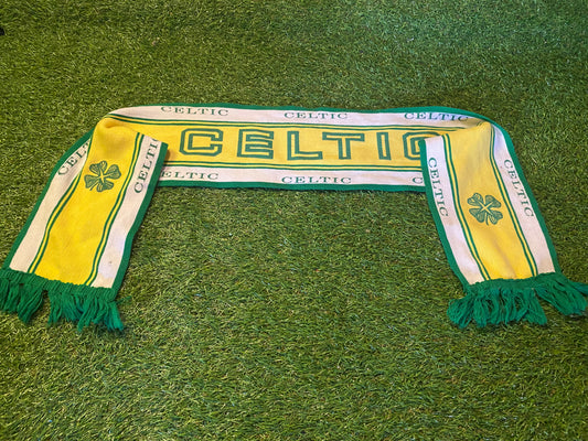 Celtic FC Scotland Scottish Soccer Football Full Size Adult Mans Scarf Scarves