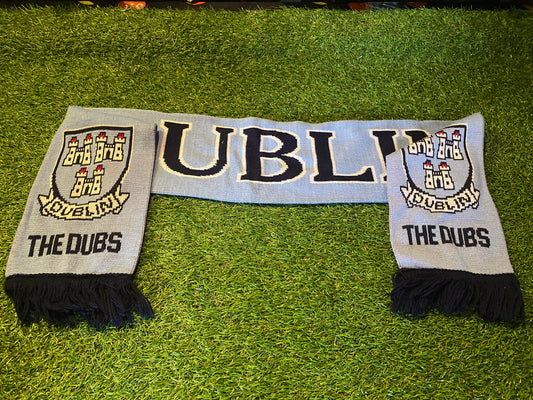 Co Dublin GAA Gaelic Football Hurling Eire Irish Ireland Full Size Adult Scarf Scarves