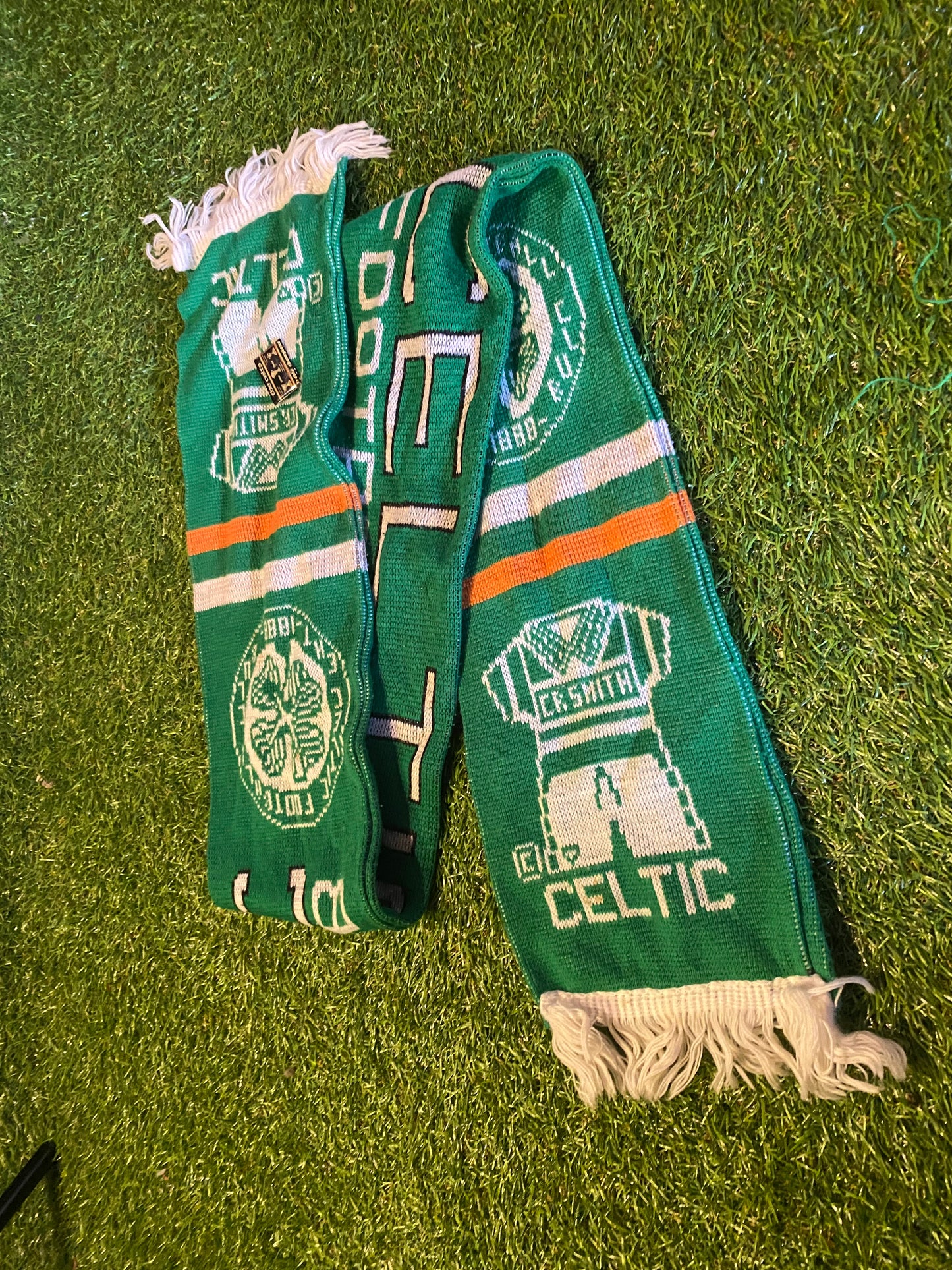 Celtic FC Scotland Scottish Soccer Football Full Size Adult Mans Scarf Scarves