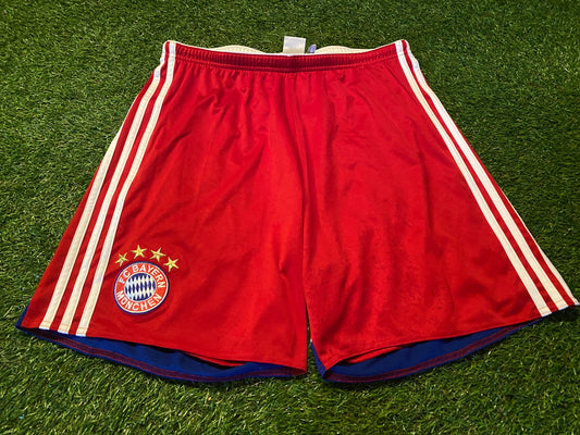 Bayern Munich Munchen German Football Large Mans Rare Vintage Adidas Made Shorts