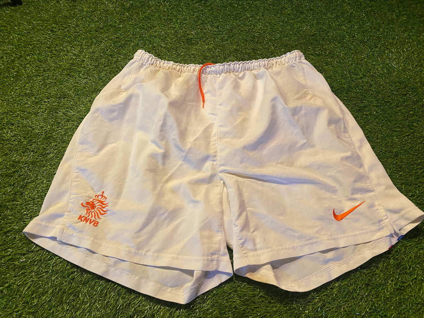 Holland Dutch Netherlands Football XL Extra Large Mans Rare Vintage Nike Made Shorts