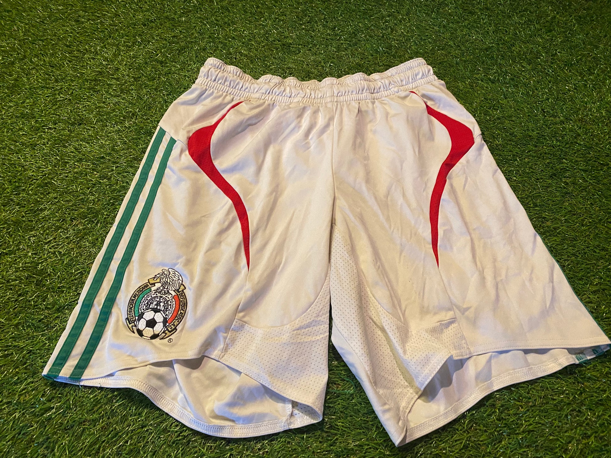 Mexico Mexican Soccer Football Medium Mans Rare Vintage Adidas