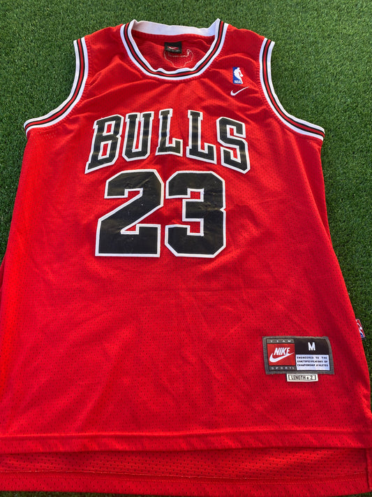 Chicago Bulls NBA USA United States of America Basketball Rare Medium Mans Nike Jordan no23 Jersey