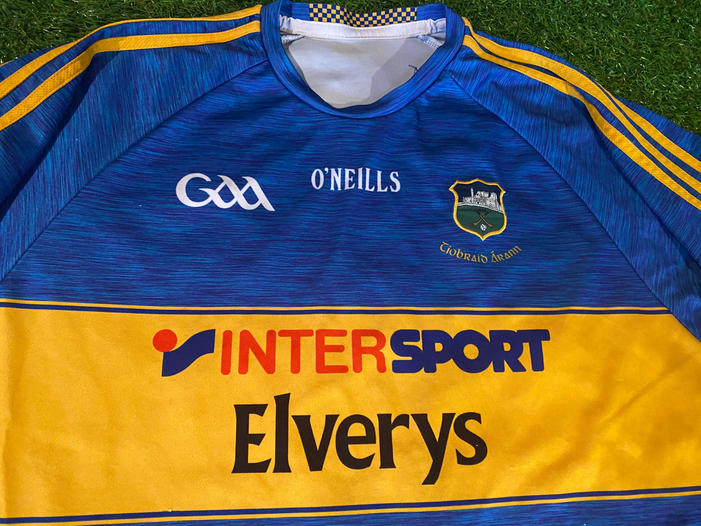 Co Tipperary Eire Ireland GAA Hurling Gaelic Football XL Extra Large Mans Jersey