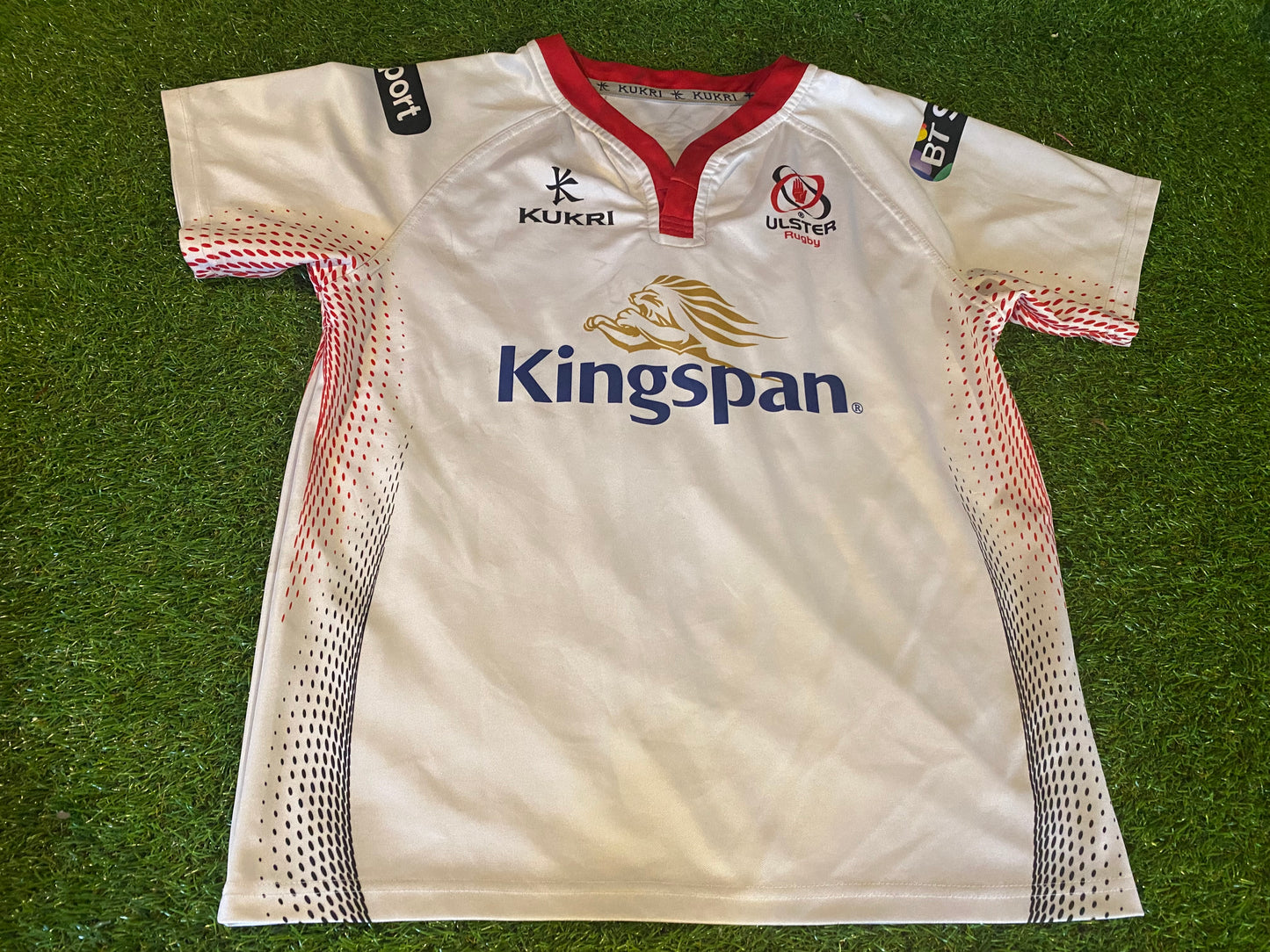 Ulster Northern Ireland Rugby Union Football Medium Mans Kukri Made Jersey