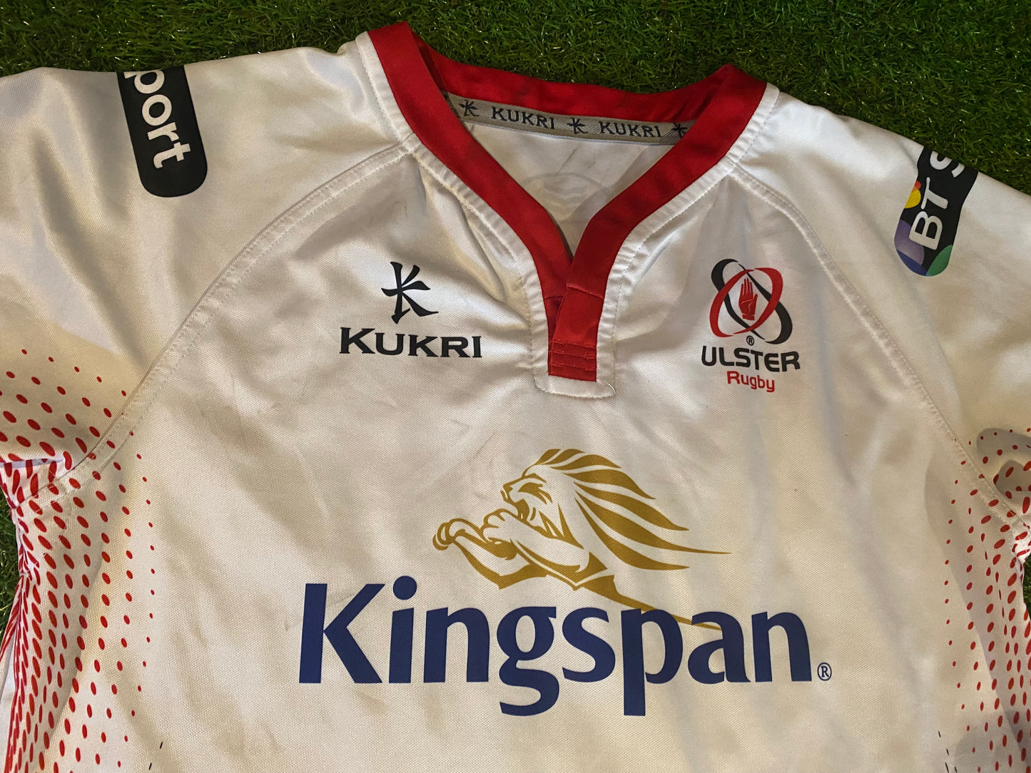 Ulster Northern Ireland Rugby Union Football Medium Mans Kukri Made Jersey