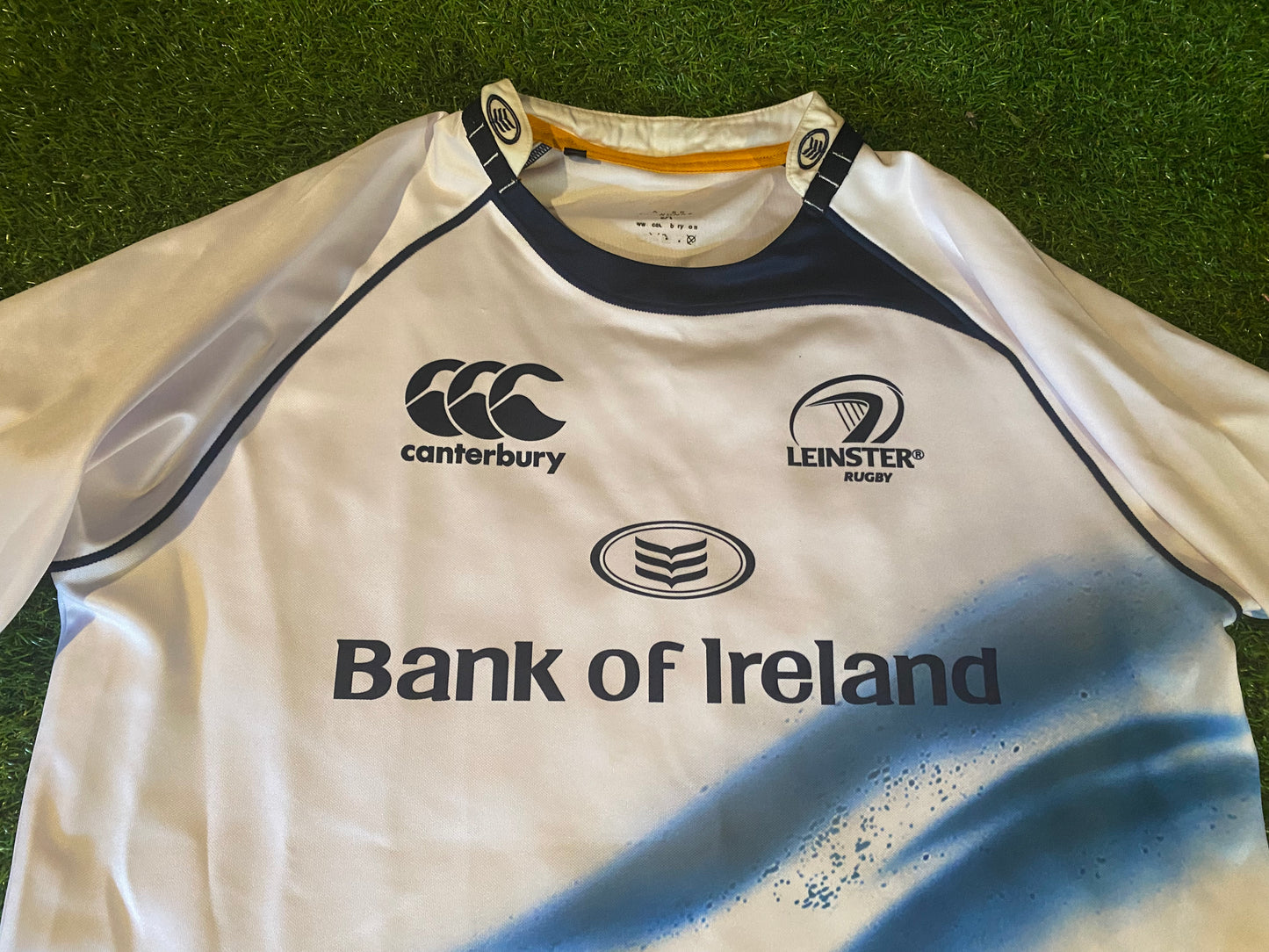 Leinster Eire Irish Rugby Union Football Big XXL 2XL Mans CCC Made Away Jersey