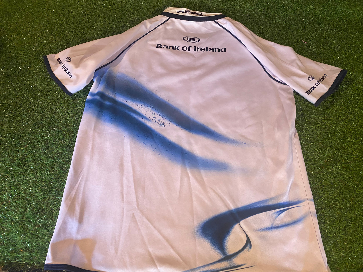 Leinster Eire Irish Rugby Union Football Big XXL 2XL Mans CCC Made Away Jersey