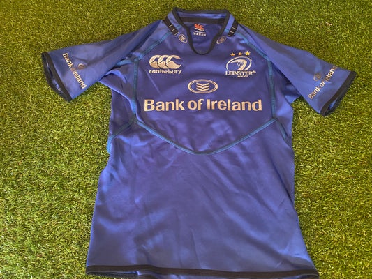 Leinster Eire Irish Rugby Union Football Small Mans CCC Made Jersey