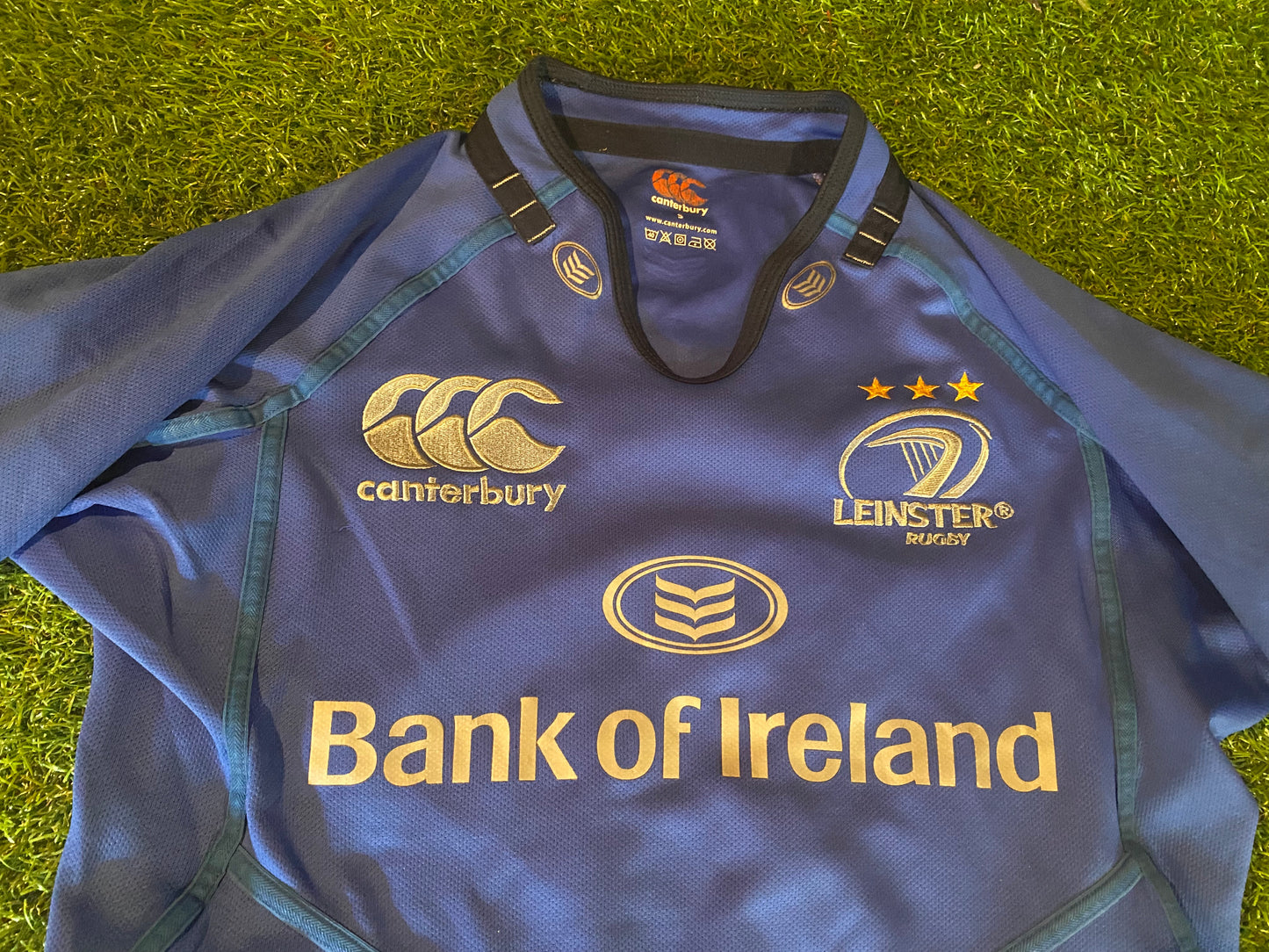 Leinster Eire Irish Rugby Union Football Small Mans CCC Made Jersey