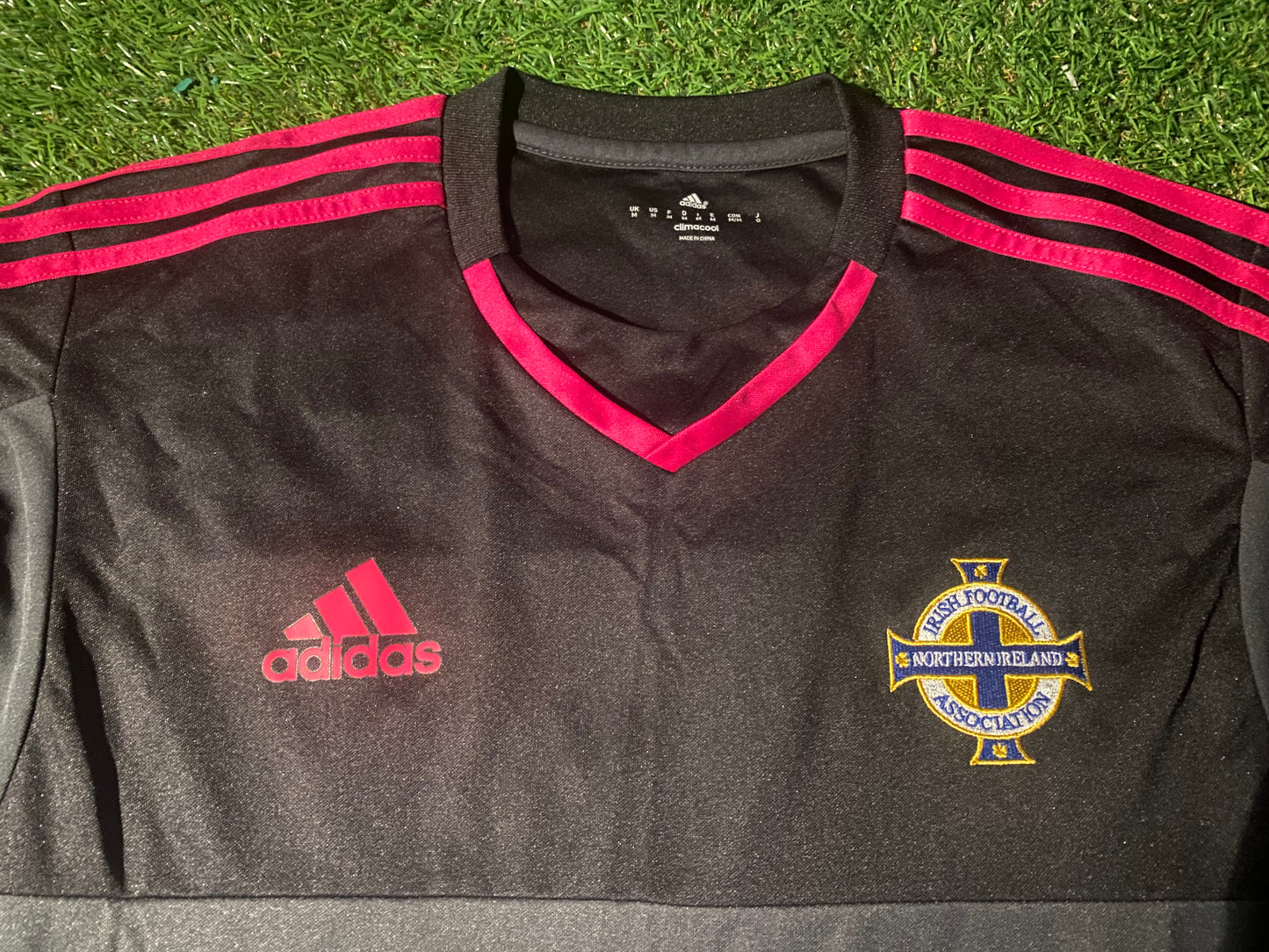 Northern Ireland Football Medium Mans Rare Adidas Adizero Made Keepers Jersey