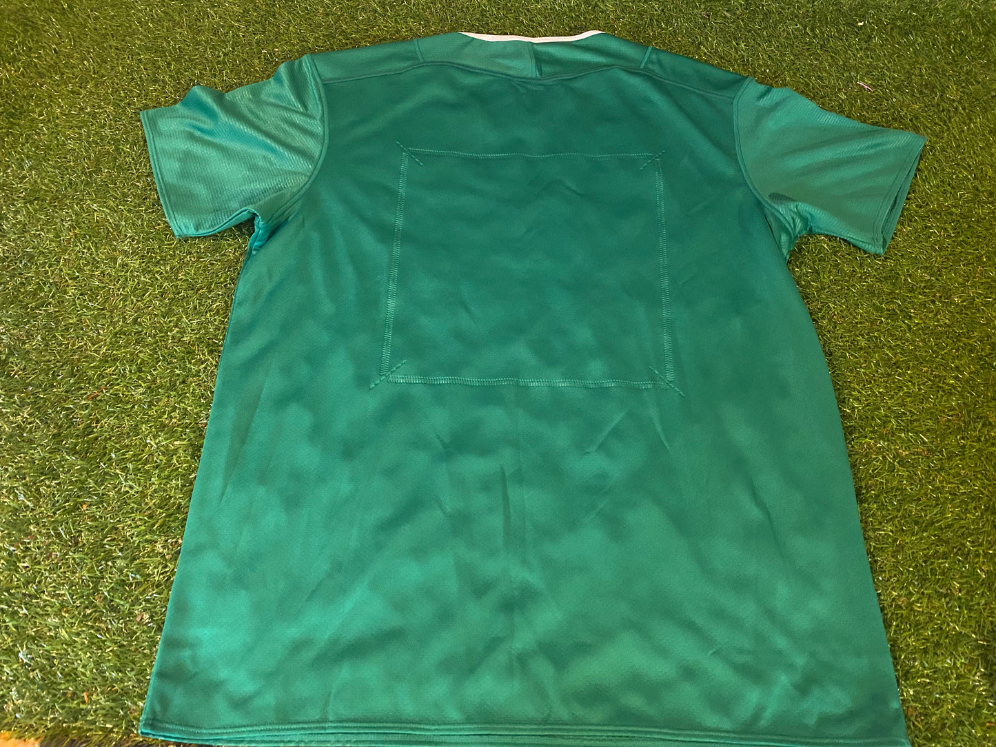 Ireland IRFU Eire Irish Rugby Union XL Extra Large Mans CCC Made Home Jersey