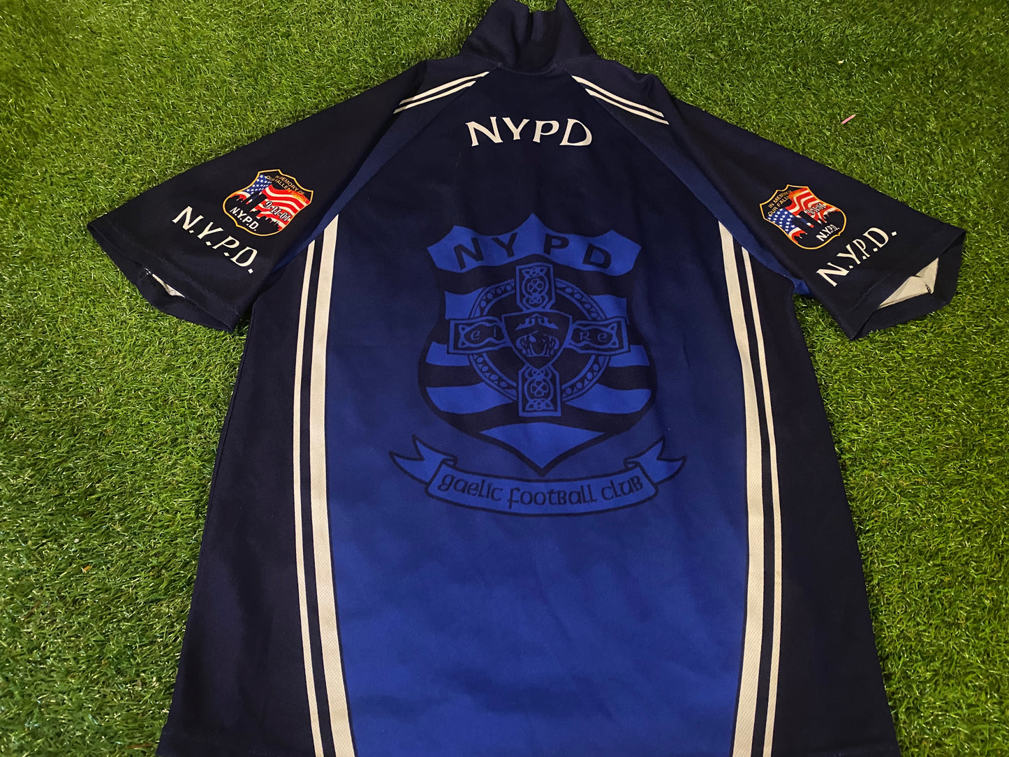 NYPD New York Police Dept USA GAA Gaelic Football Hurling Large Mans Jersey