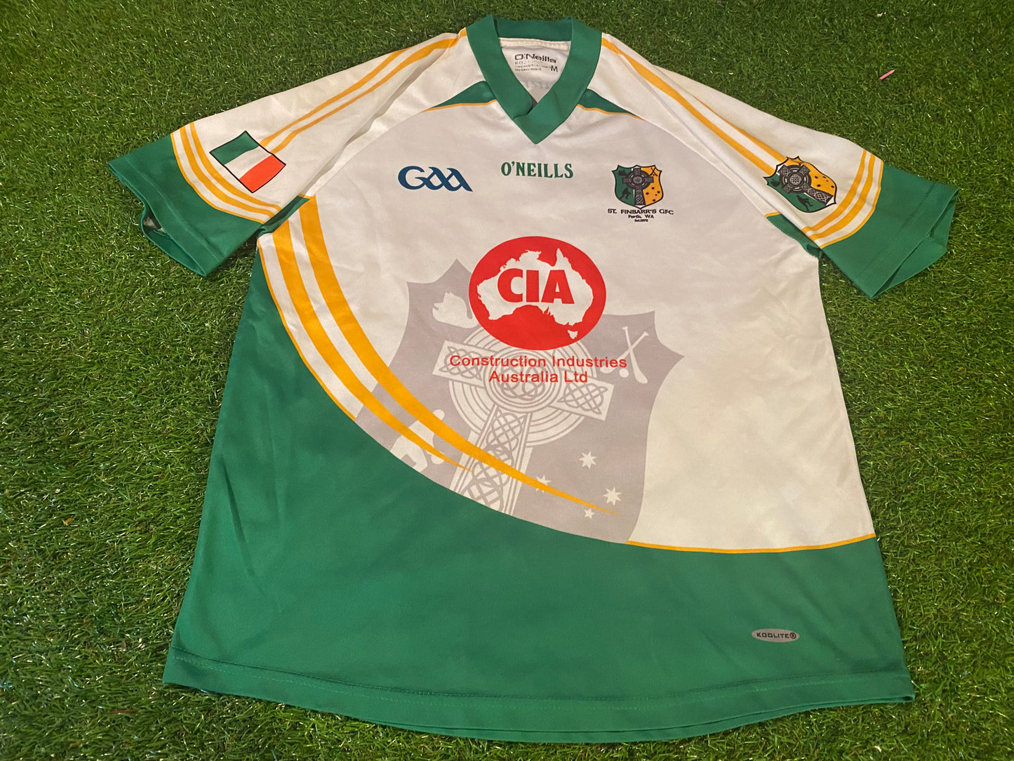 St Finbars Perth Australia GAA Gaelic Football Eire Ireland Medium Mans Jersey