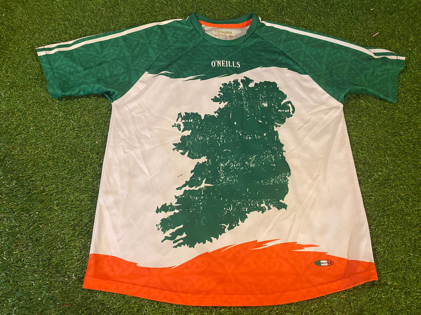 Eire Irish Ireland Republican GAA Gaelic Football Hurling Medium Mans Oneills Jersey