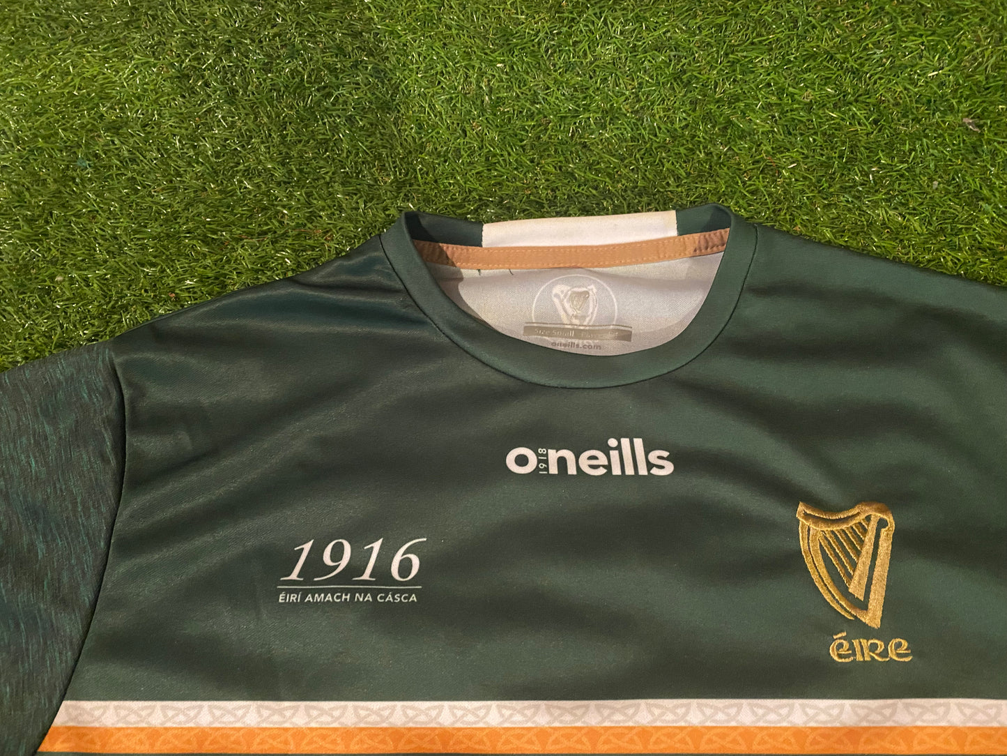 Easter Rising 1916-2016 Irish Republican Eire Hurling GAA Gaelic Football Small Mans Jersey