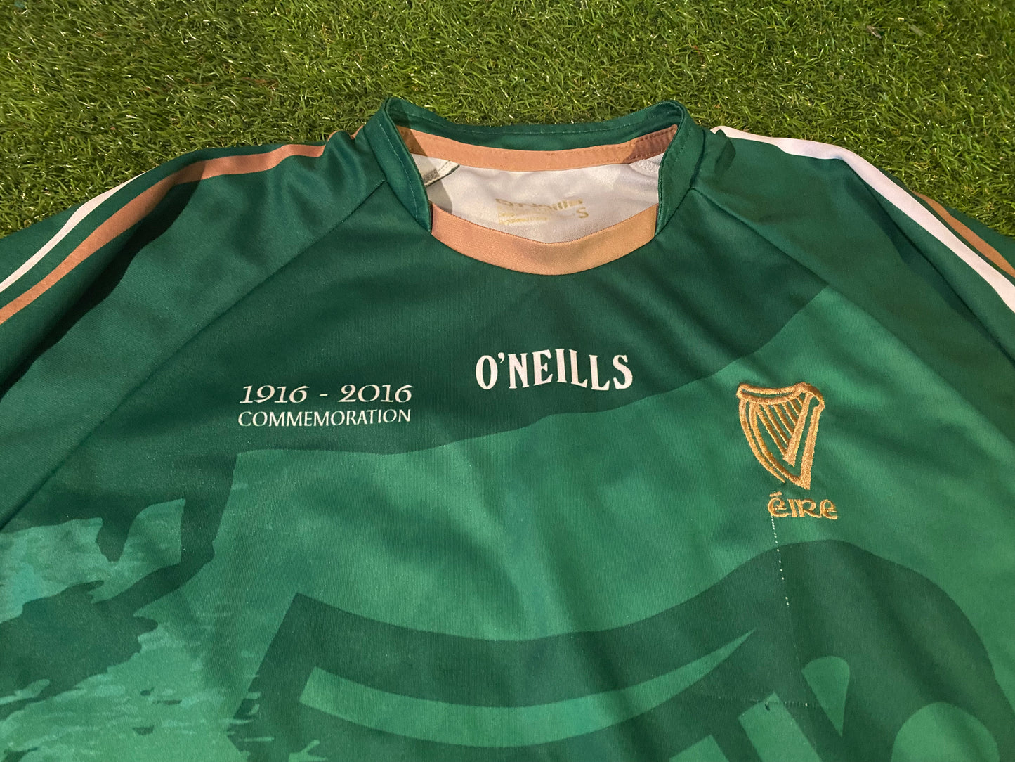 Eire Easter Rising 1916-2016 GAA Gaelic Football Hurling Small Mans Rare Jersey