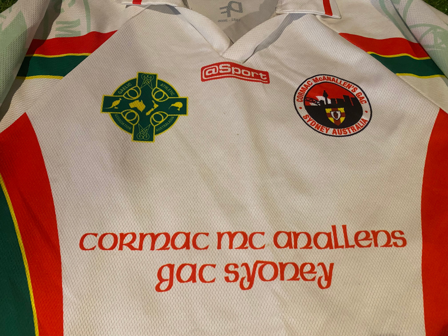 Cormac  McAnallens Sydney Australia GAA Gaelic Football Hurling Medium Mans Jersey