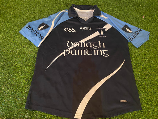 Wolfetones GFC Boston USA GAA Gaelic Football Hurling Medium Mans Oneills Jersey