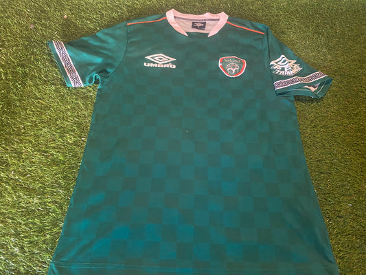 Republic of Ireland Football Soccer Small Mans Umbro Made Leisure Jersey