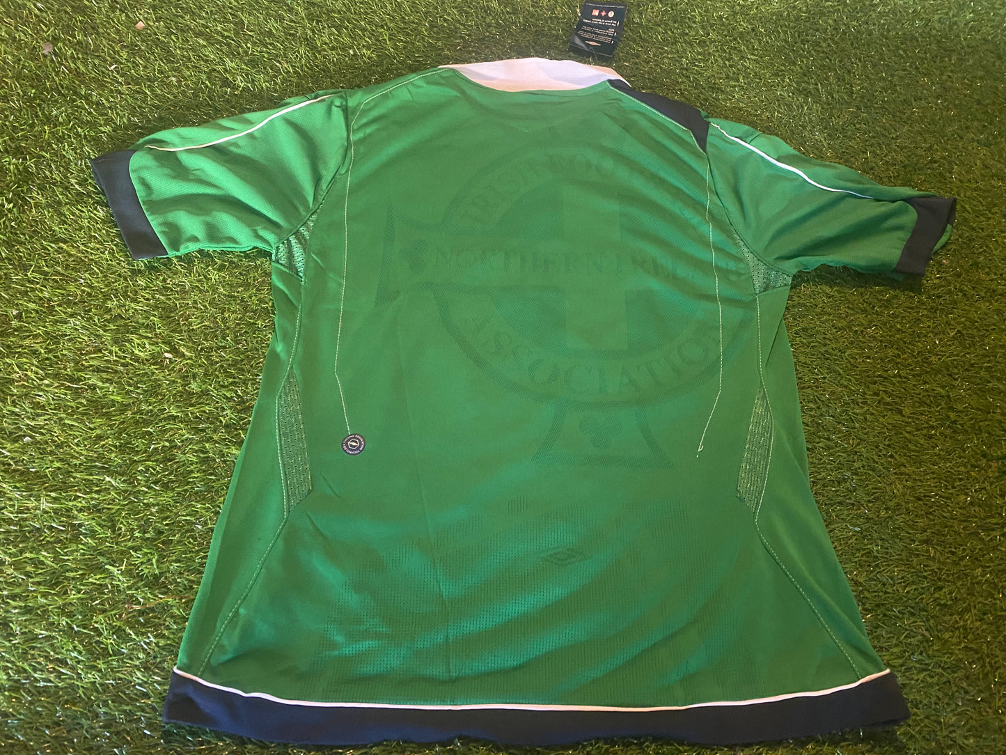 Northern Ireland Football Ulster Rare 2007 New BNWT Womans Size 14 Made Home Jersey