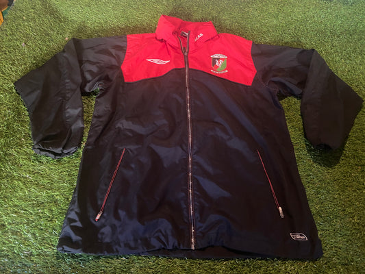 Glentoran FC Northern Ireland Soccer Football Medium Mans Single Layered Zip Up Jacket