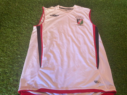 Glentoran FC Ulster Northern Ireland Football Medium Mans Sleeveless 1882-2007 Jersey