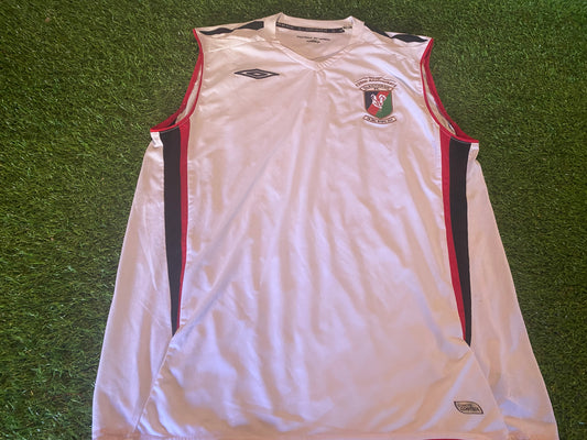 Glentoran FC Ulster Northern Ireland Football Large Mans Sleeveless 1882-2007 Jersey