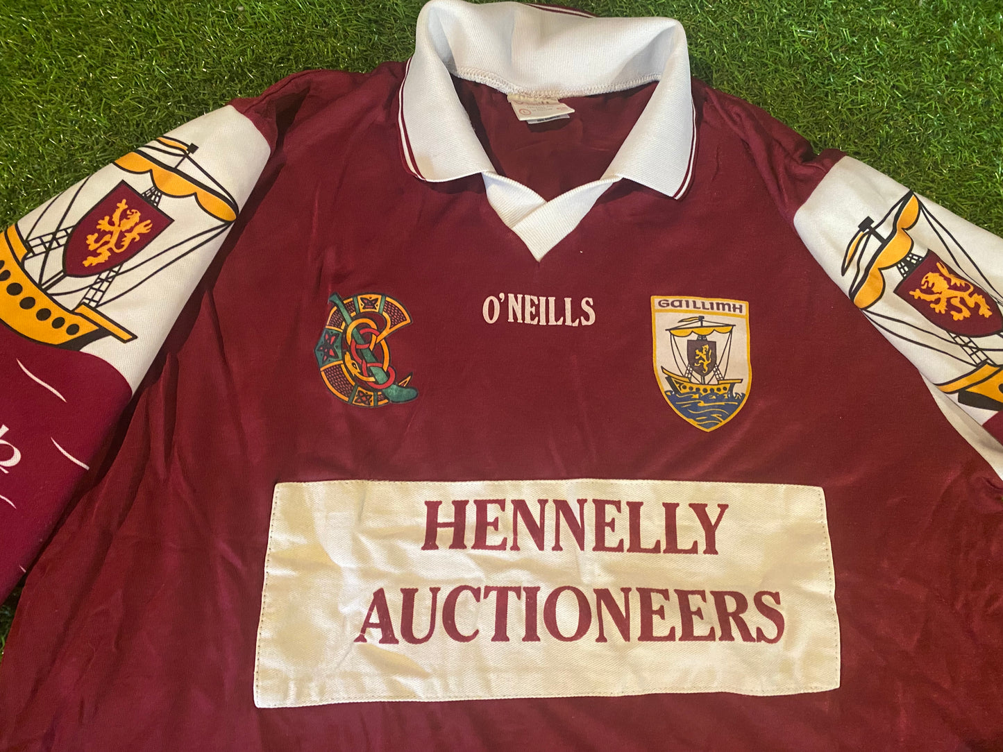 Co Galway Ireland GAA Gaelic Football Hurling Large Mans Rare Match Worn no12 Jersey