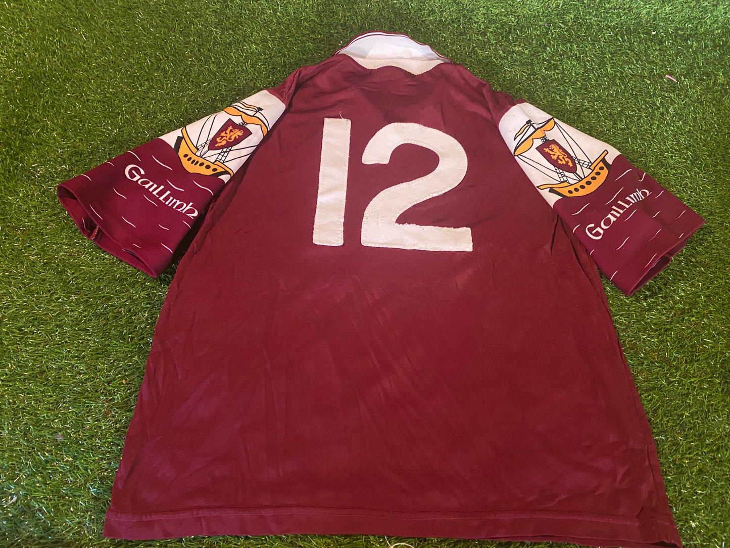 Co Galway Ireland GAA Gaelic Football Hurling Large Mans Rare Match Worn no12 Jersey