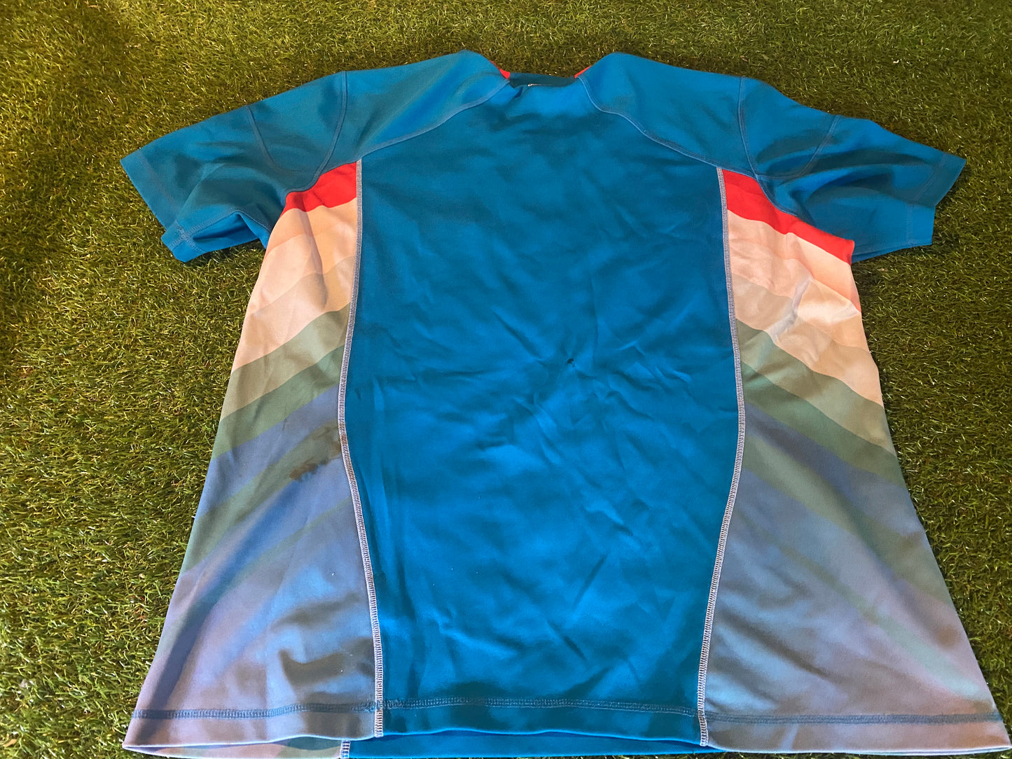 Italy Italia Italian Rugby Union Football XXL 2XL Mans Adidas Made Jersey