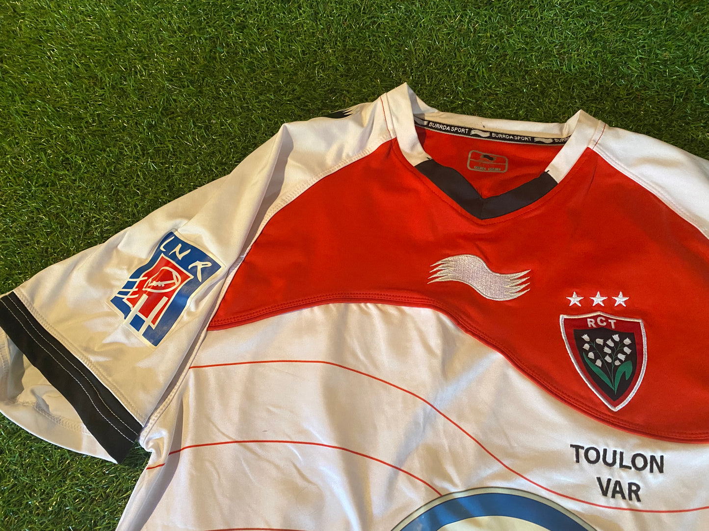 RCT Touloun France French Rugby Union Football Large Mans Player Issued Jersey