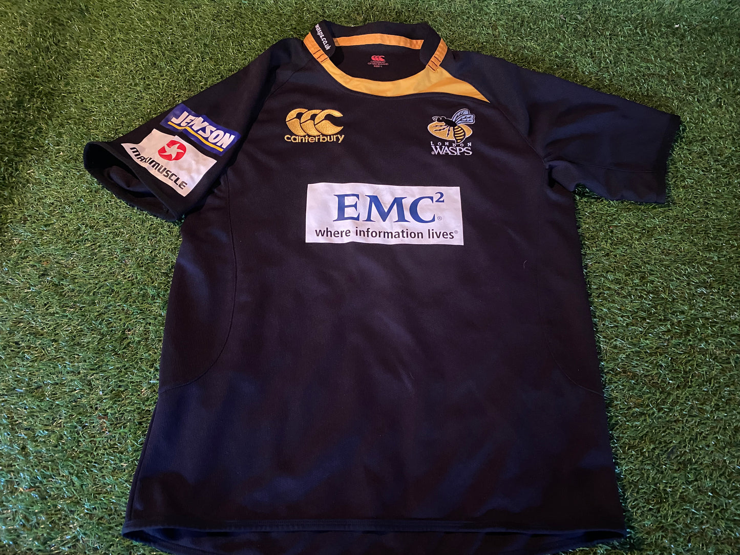 London Wasps England English Rugby Union Football large Mans CCC Made Jersey